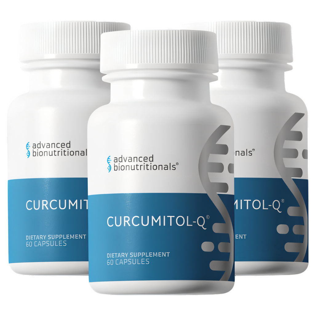 Curcumitol-Q® - BioBDMC® Curcumin Supplement - 3 bottles