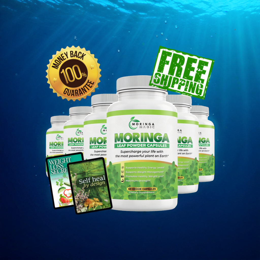 Moringa Magic - (6 bottles) Special Limited Time Discount