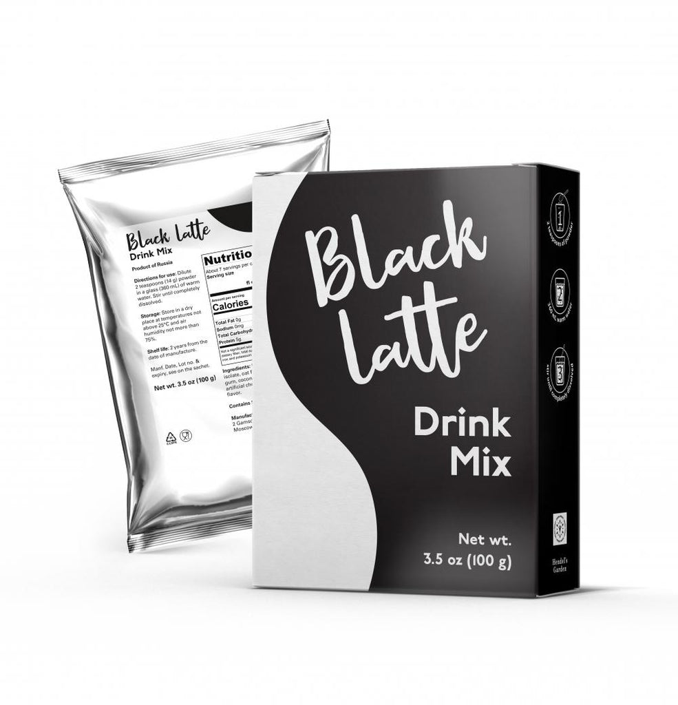 Black Latte Drink Mix